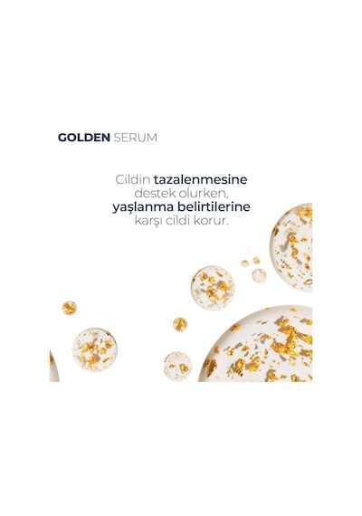 Yaşlanma Karşıtı Collagen & Niacinamide & 24k Altın Yapraklı Serum 30 Ml