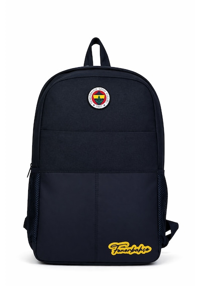 Fenerium Fenerbahçe Lisanslı El Yazısı Logolu Lacivert Sırt Çantası - Laptop Bölmeli Su İtici Kumaşlı Okul Çantası