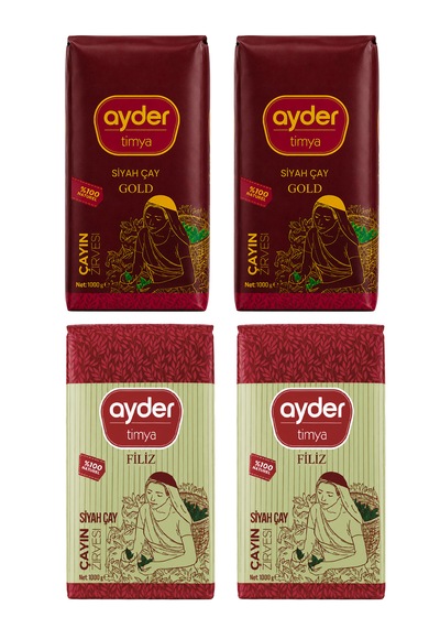 Ayder Timya Gold & Filiz Siyah Çay Avantajlı Paket