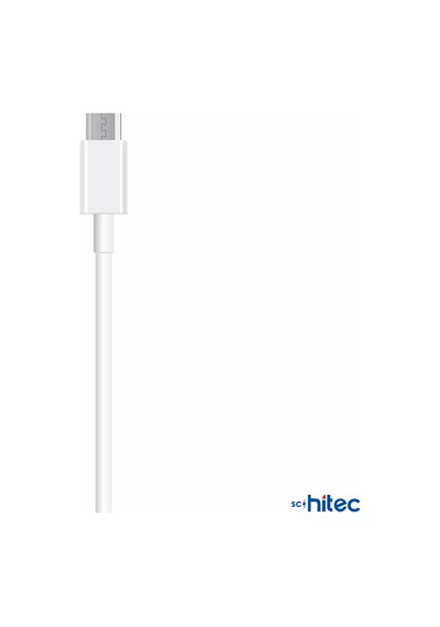 ScHitec X72 UsbA to Micro 2Metre Data ve Hızlı Şarj Kablosu Beyaz