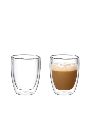 Madame Coco Boussac 2'Li Çift Camlı Bardak 155 ML