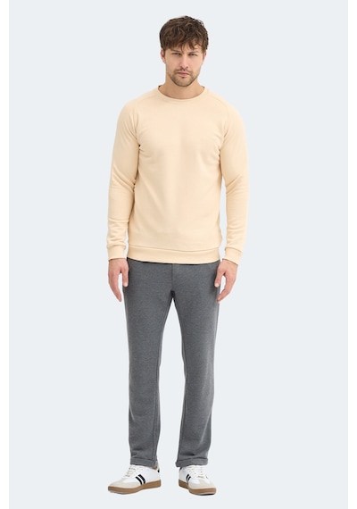 Slazenger Nadav Erkek Bej Sweatshırt Bej