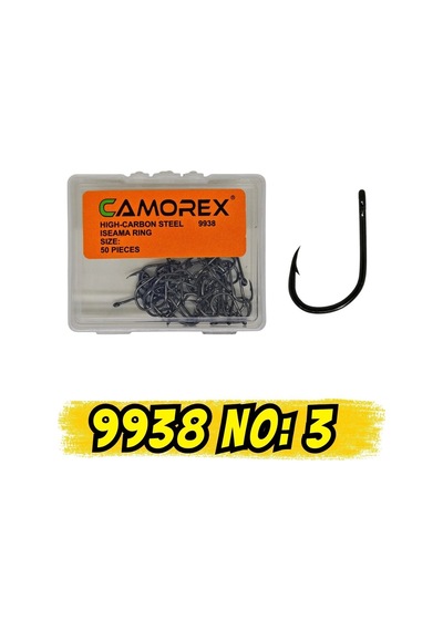 Camorex 9938 Iseama Ring Düz İğne No: 3