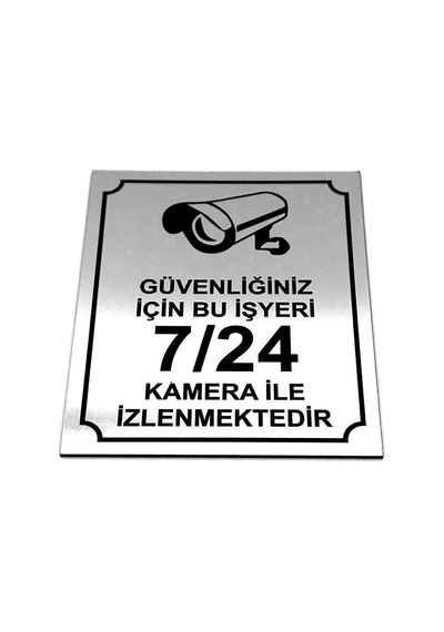 Güvenliğiniz Için Bu Işyeri 7-24 Kamera Ile Izlenmektedir (530083091)