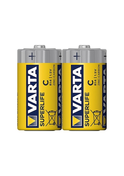 AYT Ticaret HT-101 VARTA SUPERLIFE ÇİNKO ORTA BOY C PİL 24LÜ PAKET