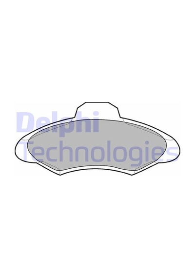 Delphı Lp673 Fren Balatası Ön Ford Escort. Escort Van. Orion 90 91ab2k021jb-96ab2k021ab