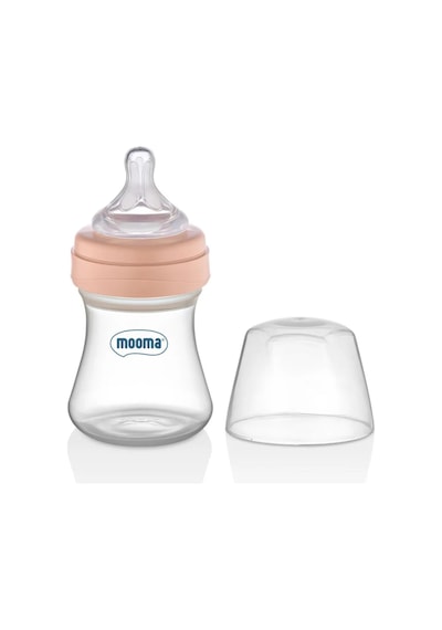 Mooma Biberon 150 Ml 0-6 Ay Yavaş Akış - Pembe
