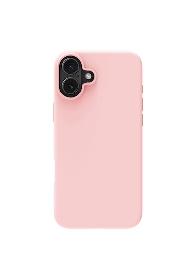 Apple Uyumlu iPhone Buff 16 Plus Magsafe Rubber Fit Silikon Kılıf Light Pink