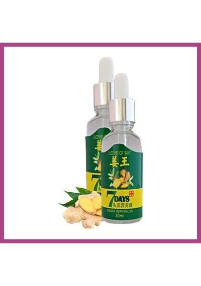 Gees Global 7days 7 Days 30ml Gingergerminalessentialoil Hair Growth Loss Treatmen Gbzs