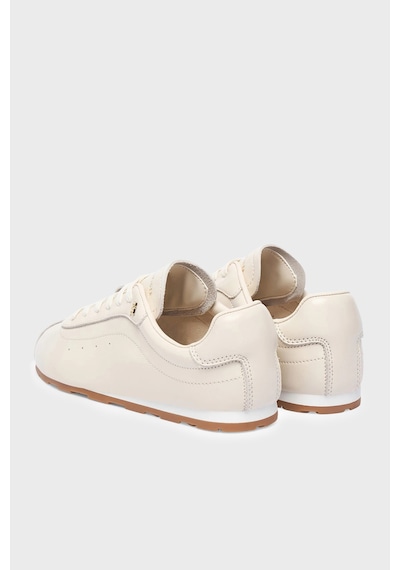 Tommy Hilfiger Deri Sneaker Ayakkabı Kadın Ayakkabı Fw0fw09495 Aeo Bej
