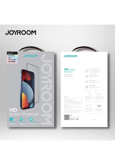 Joyroom Jr-pf904 Apple Uyumlu iPhone 13 Mini 9h Temperli Hd Ekran Koruyucu 2.5d