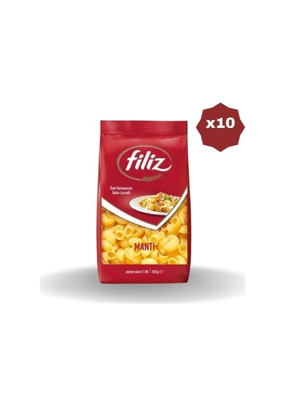 Mantı Makarna 500 Gr X 10 Adet