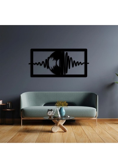 Plak Müzik Metal Duvar Dekoru