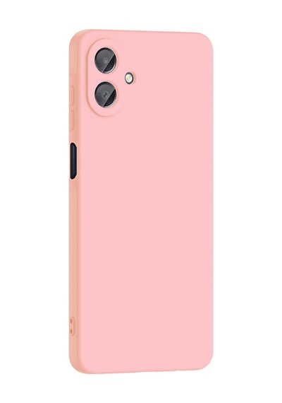 Samsung Uyumlu Galaxy A07 Kılıf Yumuşak Silikon Kamera Korumalı Lansman Cherena Lacivert