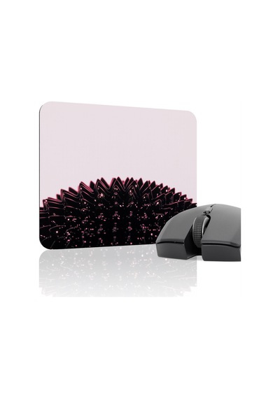 Brütalist Tarz Kaymaz Dikişli Kauçuk Oyuncu Mousepad V3 - 22x18 Gaming Mouse Pad Fare Altlığı
