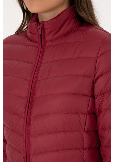 U.s. Polo Assn. Kadın Mont 50308868-vr104 Koyu Frambuaz/dark Raspberry
