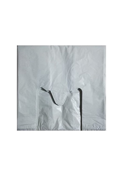 Büyük Boy Kalın Hışır Atlet Çöp Poşeti, 30x60 Cm, 5 Kg Kapasite