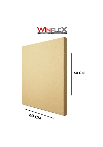 Winflex Akustik Kumaş Panel 60x60 Cm Krem
