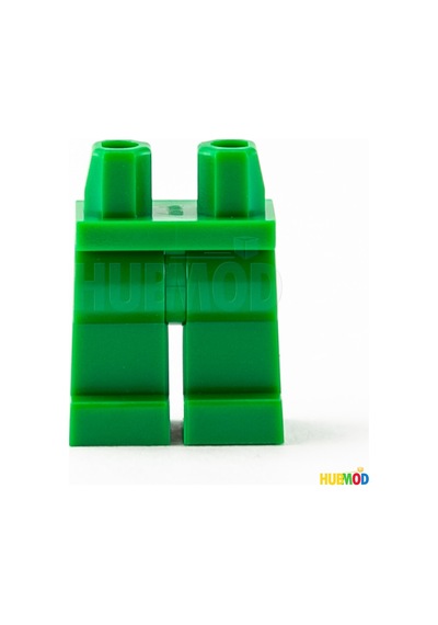Minifigür Parçaları: Legs, Bacak, Ayak: 970c00 Bright Green - Parlak Yeşil