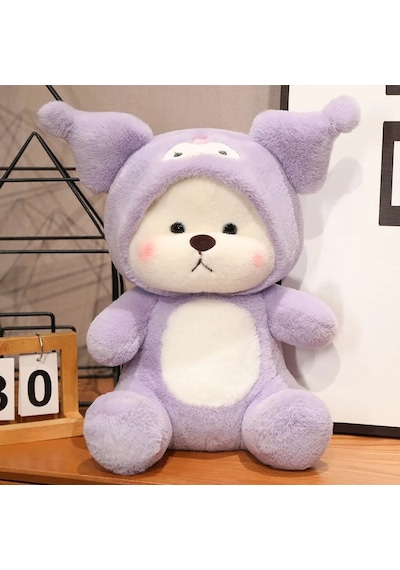 Sevimli Lina Oyuncak Ayı Peluş Oyuncak Hediye 30 Cm Pembe