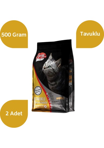 Energy Tavuklu Yetişkin Kedi Maması 2 x 500 G