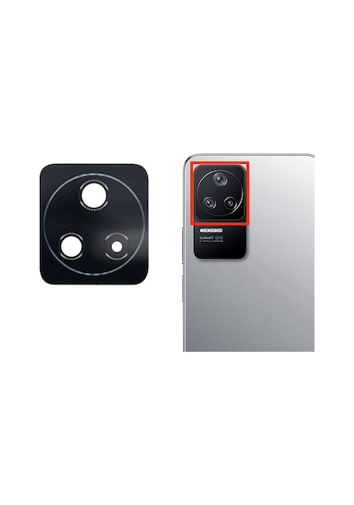 Xiaomi Uyumlu Poco F4 Kamera Lensi Camı 22021211RG 22021211RI