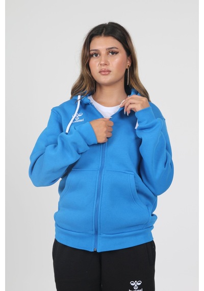 Hummel Armin Pamuklu Sweatshirt Mavi