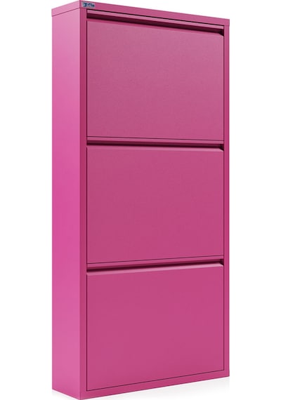 Ceha 3'lü Metal Ayakkabılık - Pembe K.AYK-3 /AB4010