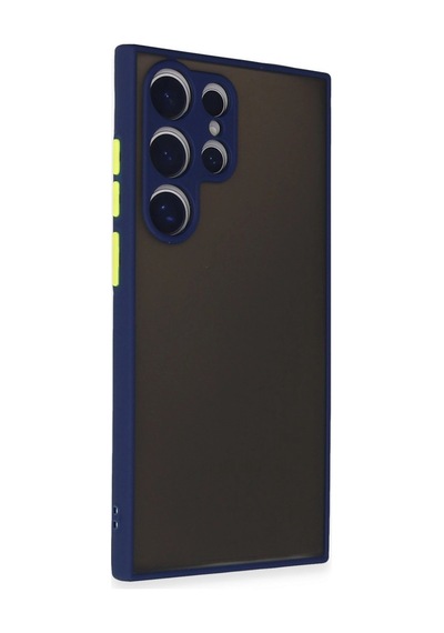 Samsung Galaxy S24 Ultra Kılıf Montreal Silikon Kapak - Lacivert E1bc6