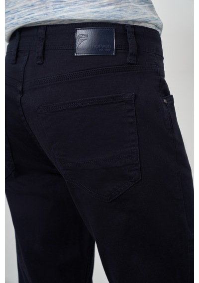 Morven Erkek Lacivert Pamuk 5 Cep Slim Fit Jean Kot Pantolon 25ms003036200 Lacivert