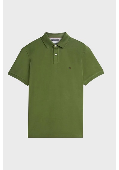 Tommy Hilfiger Erkek Polo Yaka T Shirt Mw0mw17770 L01 Yeşil Yeşil