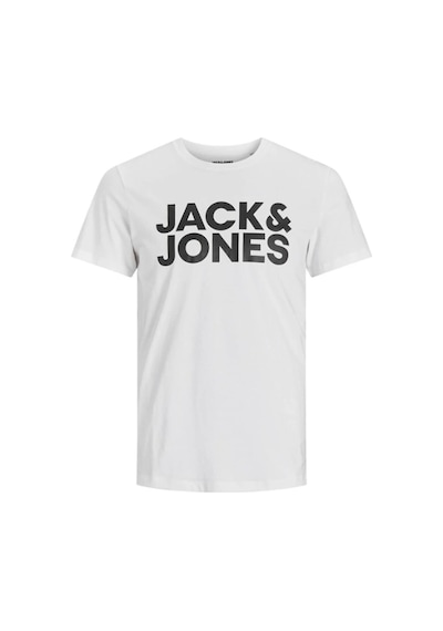 Jack & Jones Jack&Jones 12151955 Jjecrop Logo Tee Ss O-Neck Beyaz