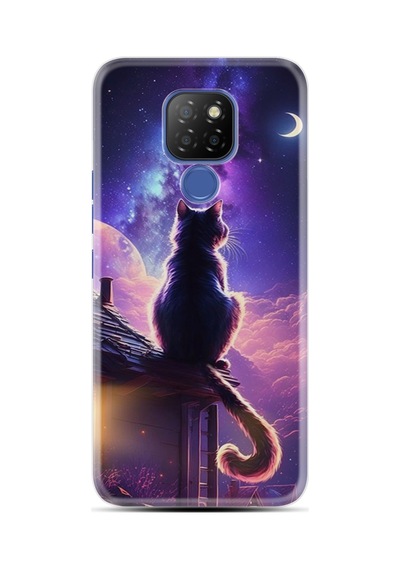 General Mobile Gm9 Pro Kılıf Boutique Baskılı Resimli Damdaki Kedi Pcode -091