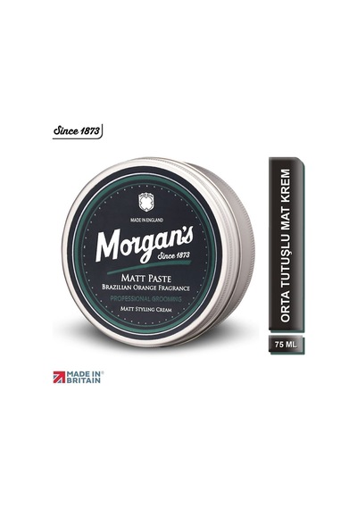 Morgan's Matt Paste Brazilian Orange - Mat Görünümlü Orta Tutuşlu Saç Şekillendirme Kremi 75 Ml