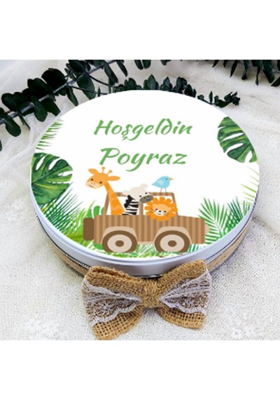 Sevimli Hayvanlar Erkek Bebek Çikolatası