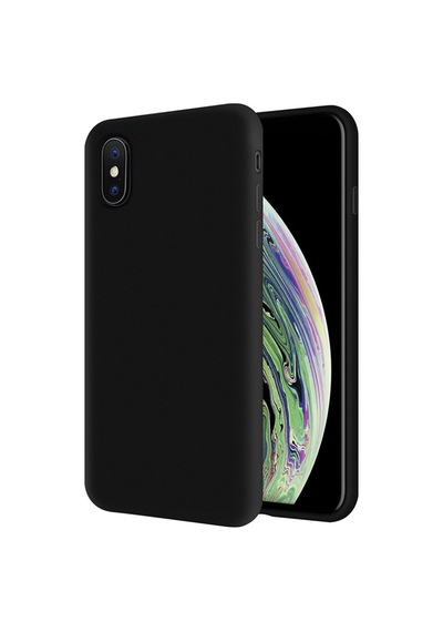 KZY Apple Uyumlu iPhone XS İçi Kadife Soft Logosuz Lansman Silikon Kapak