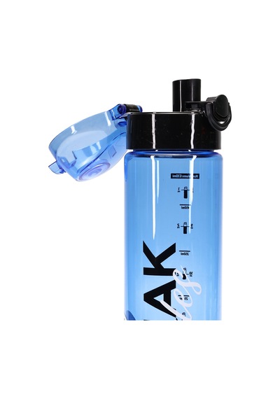 Su Matarası Tritan Geniş Ağız Su Şişesi Break Rules Spor Matarası Suluğu Bpasız 630 Ml Mavi 0102