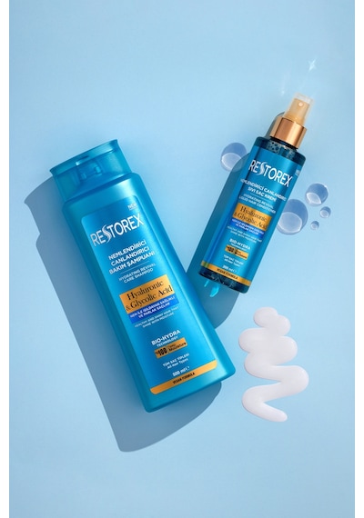 Hyaluronic Glycolic Acid Nemlendirici Canlandırıcı Sıvı Saç Kremi 200 Ml