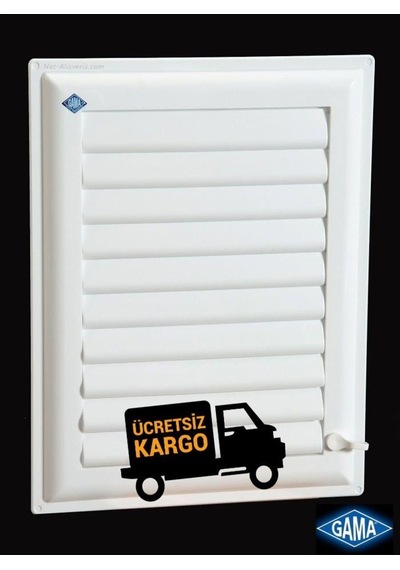 Gama Banyo Havalandırma Menfezi 40X44 Plastik Panjur Süper Kalite