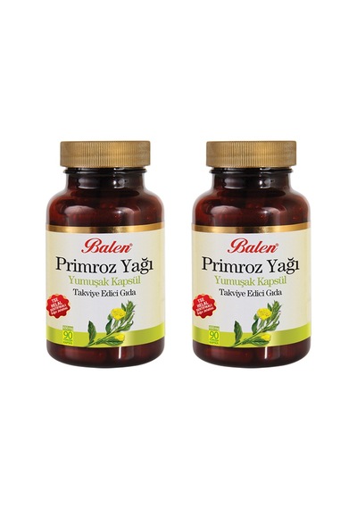 2 Adet Balen Primroz Yağı 500 MG X 90 Kapsül
