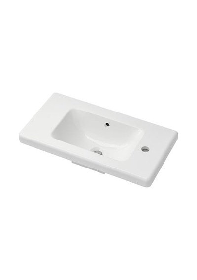 Ikea Tvällen Lavabo, Beyaz, 64x33x5 Cm