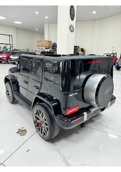 Oyuncaksepeti Mersedes G63 24 Volt Akülü Araba İsme Özel Plaka Siyah