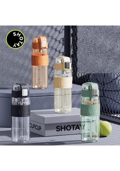Shotay Myself Su Matarası Tritan Yeşil 600ml