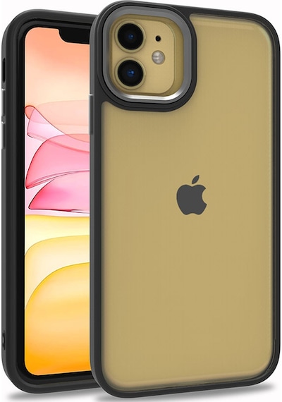 Apple Uyumlu iPhone 12 Uyumlu Zore Flora Kılıf-siyah Siyah -