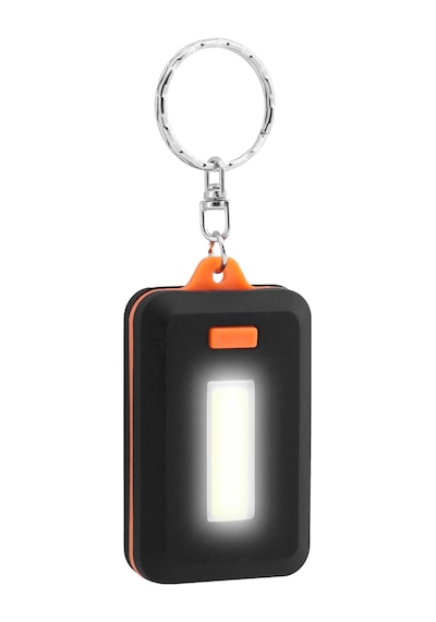 3 Modlu Anahtarlığa Takılan El Feneri Pil Dahil Mini Cob Led Küçük Lamba Işık Acil Durum Lambası