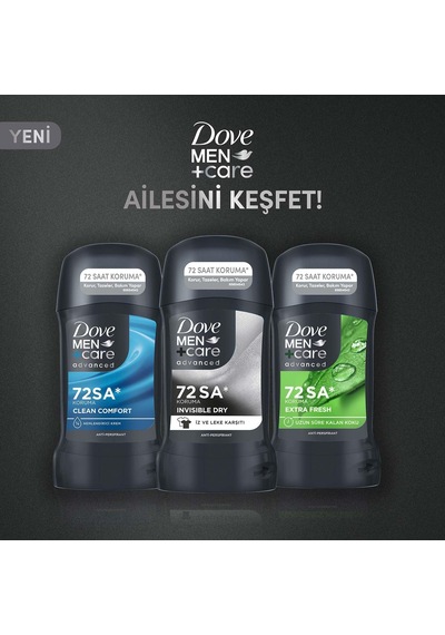 Men Care Invisible Dry Stick 50 Mililitre