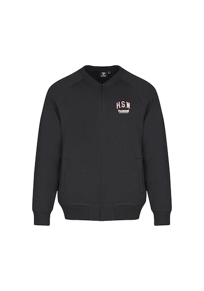 Hummel Hmlvıanda Bomber Zıp Siyah Erkek Sweatshirt 922523-2001 Siyah