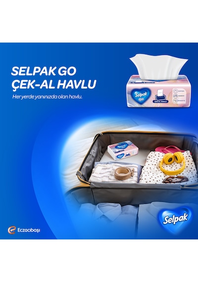 Selpak Go Çek-al Havlu 6*50 Yaprak