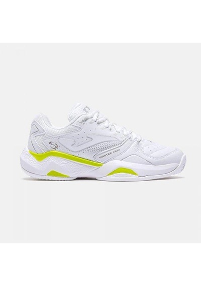 Joma Tm10lw2602c Master Toprak Kort Kadın Tenis Ayakkabısı - Beyaz/sarı