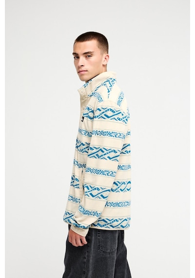Quiksilver No Destination Erkek Sweatshirt Krem
